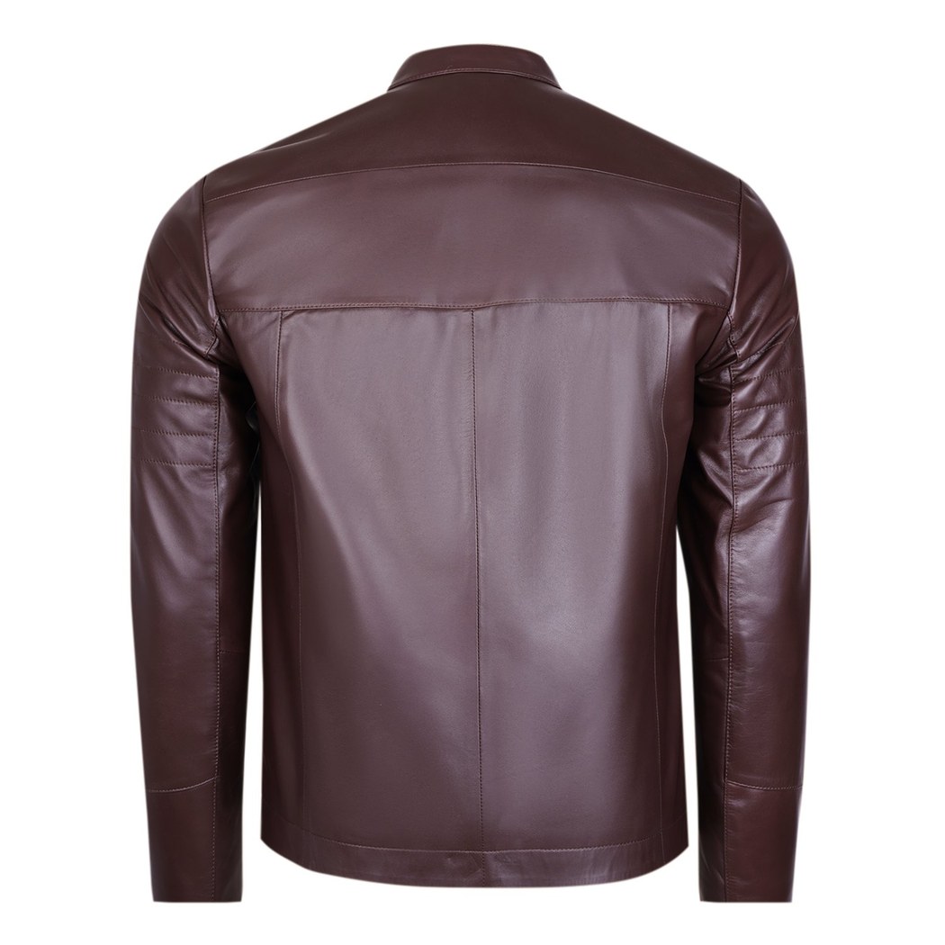 Jason Kahve Erkek Deri Mont