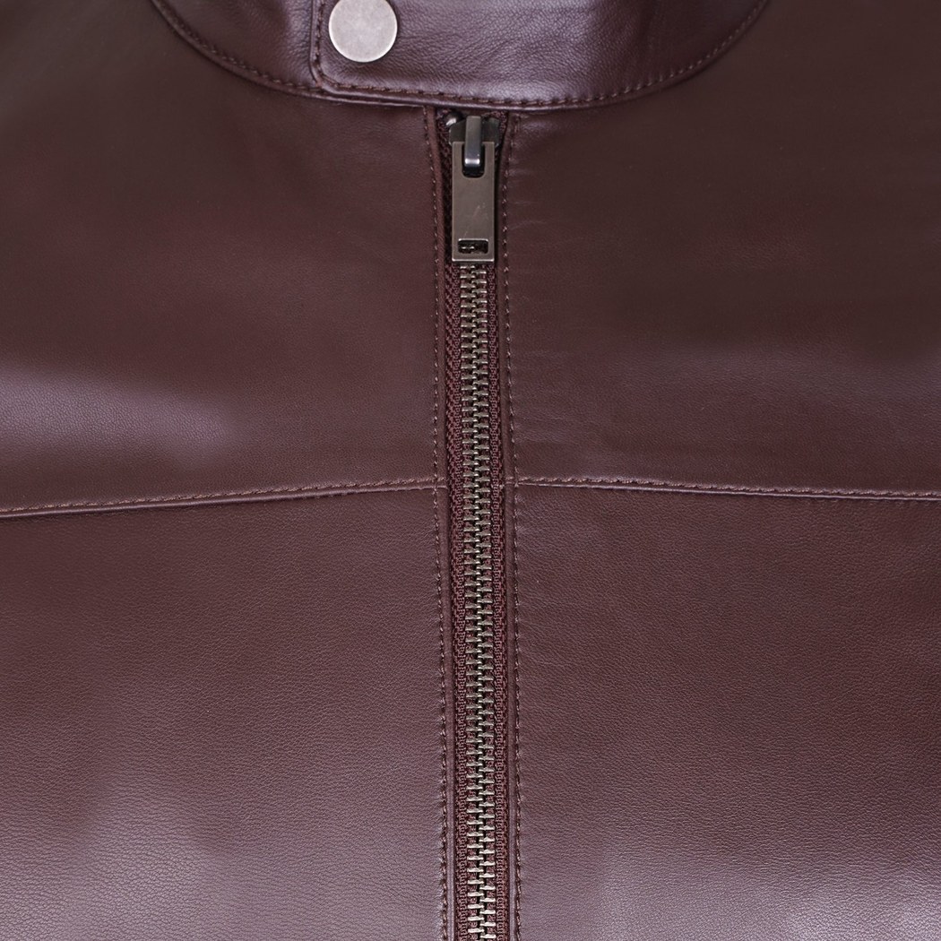 Jason Kahve Erkek Deri Mont