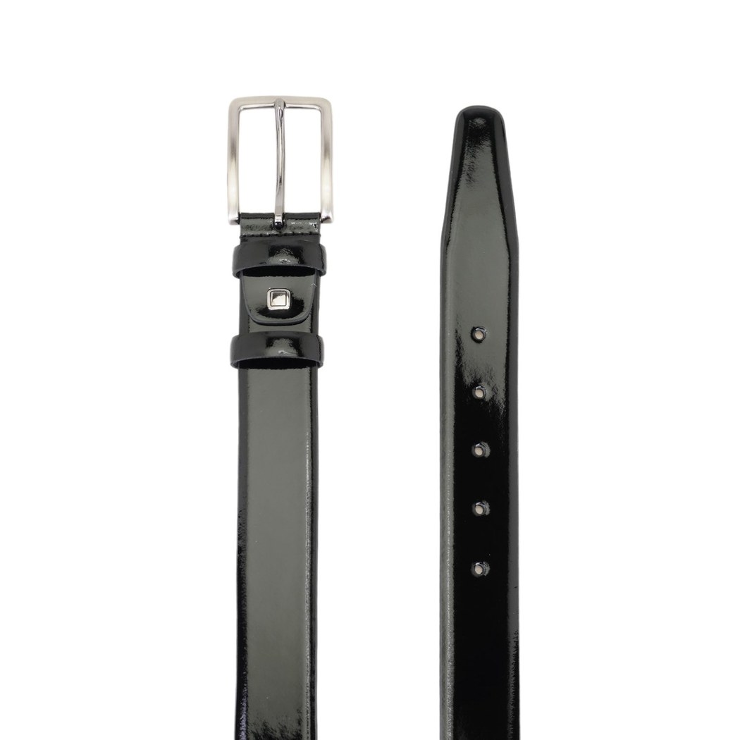 Javed Siyah Erkek Klasik Deri Kemer