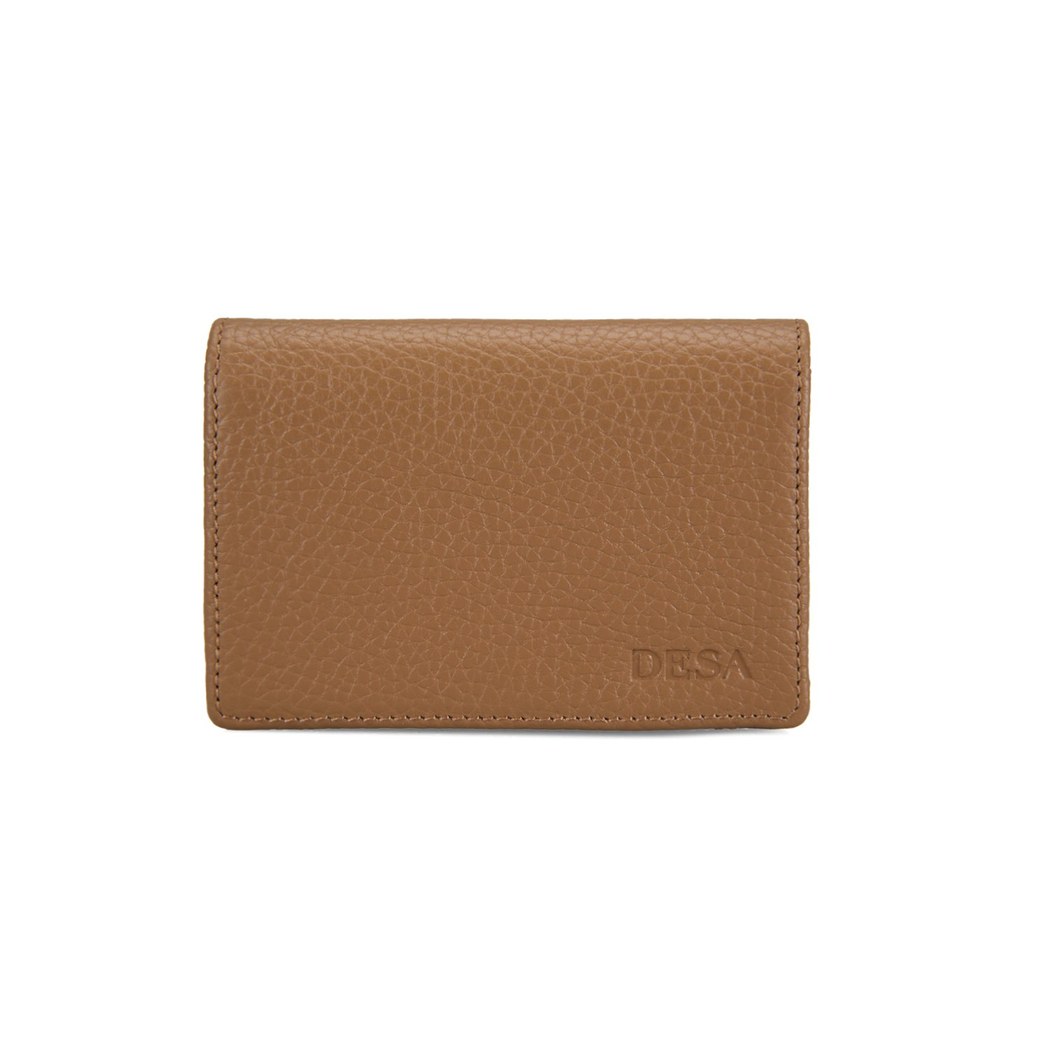 Jeffrey Kahve Kadın Deri Kartlık