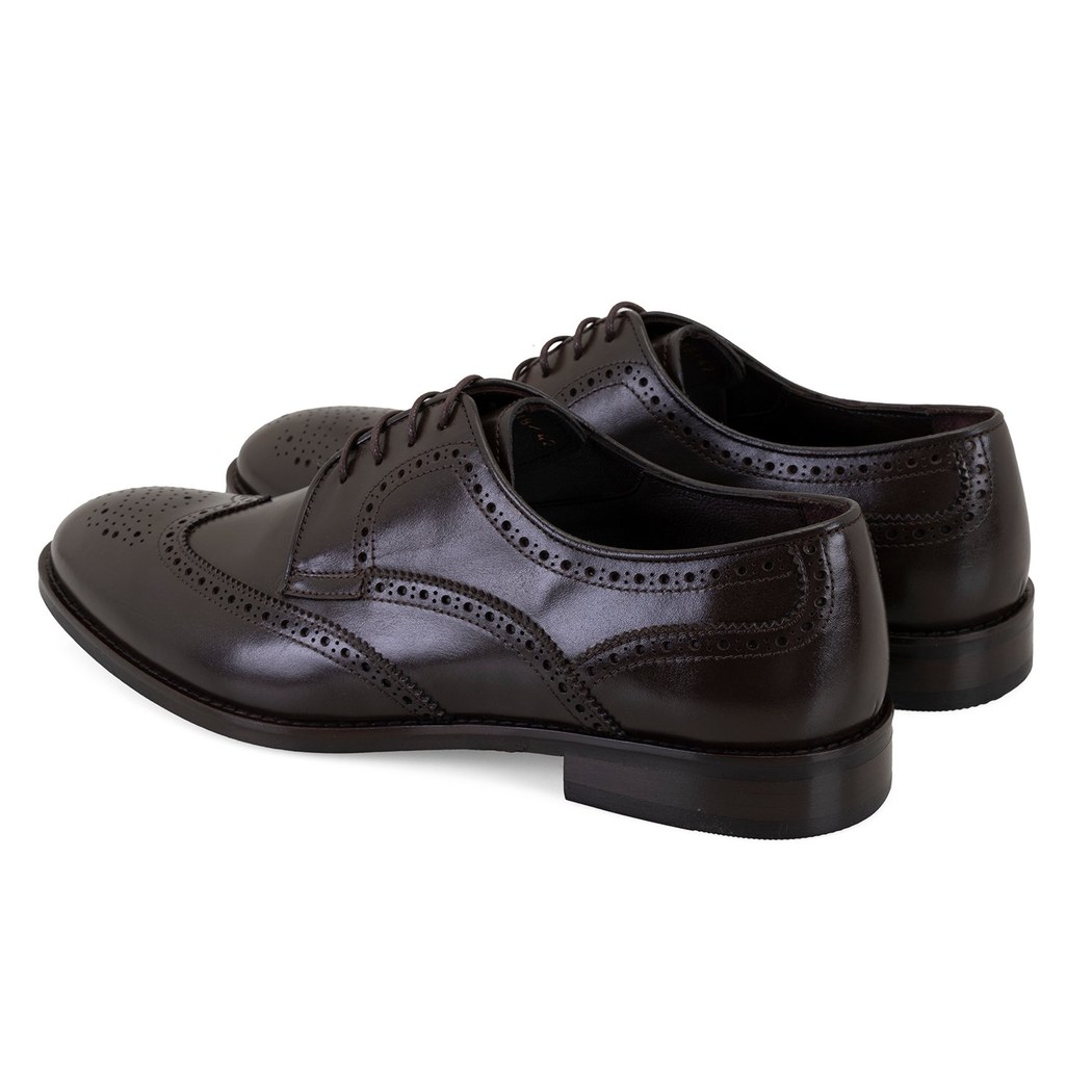 Judah Kahve Erkek Deri Klasik Ayakkabı