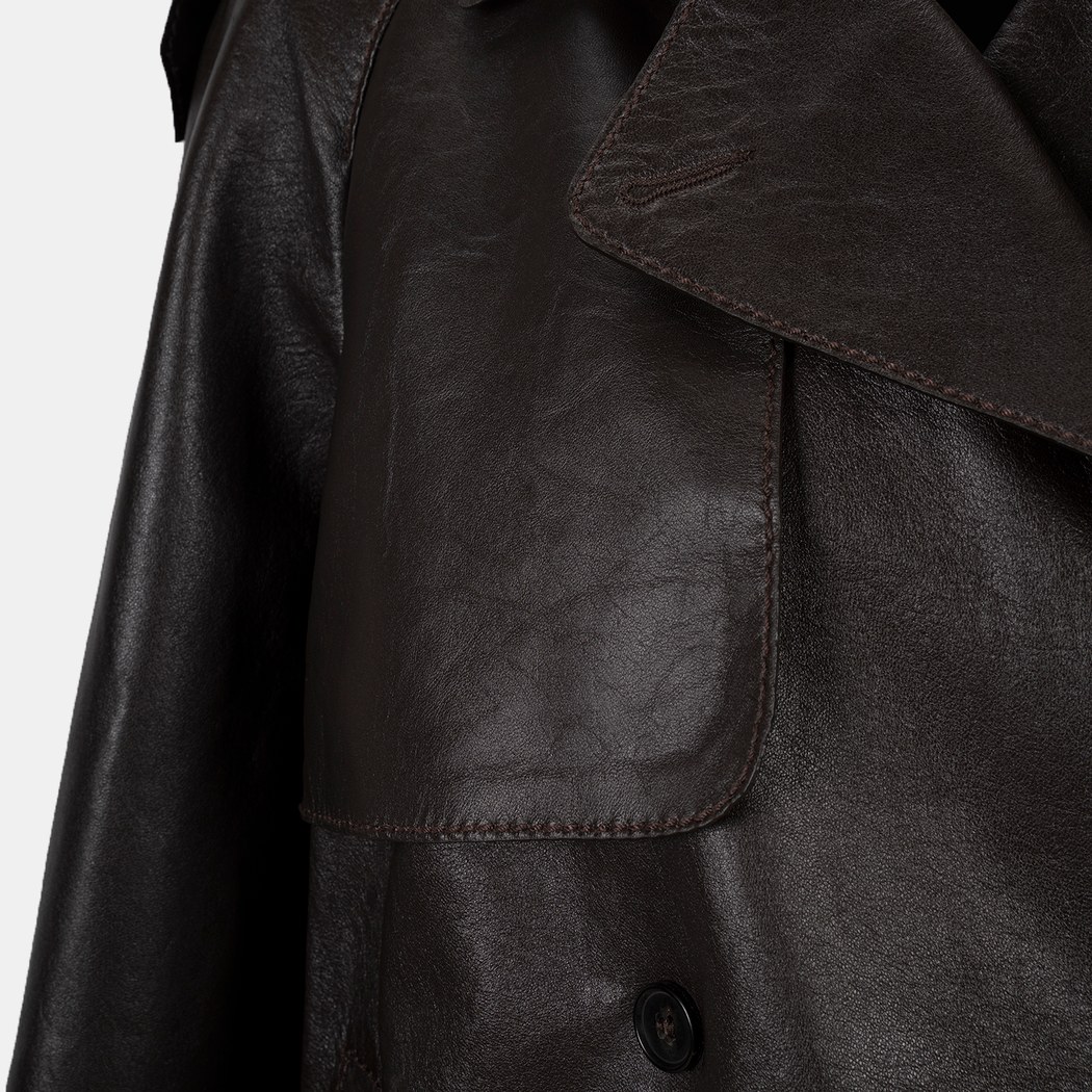 K14630 KADIN DERİ CEKET