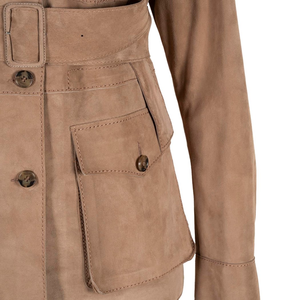 K14634 KADIN SÜET CEKET