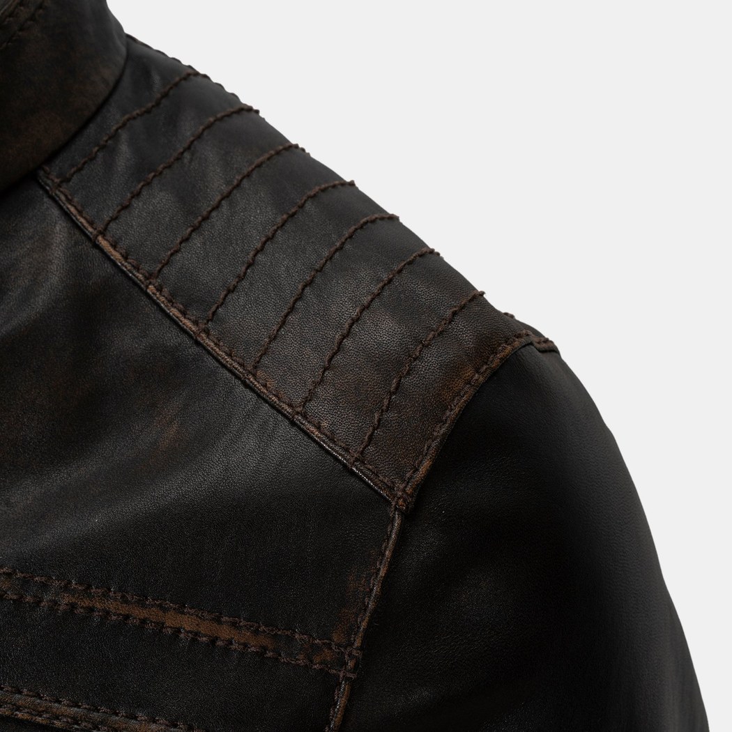 K14996 ERKEK DERİ CEKET-E