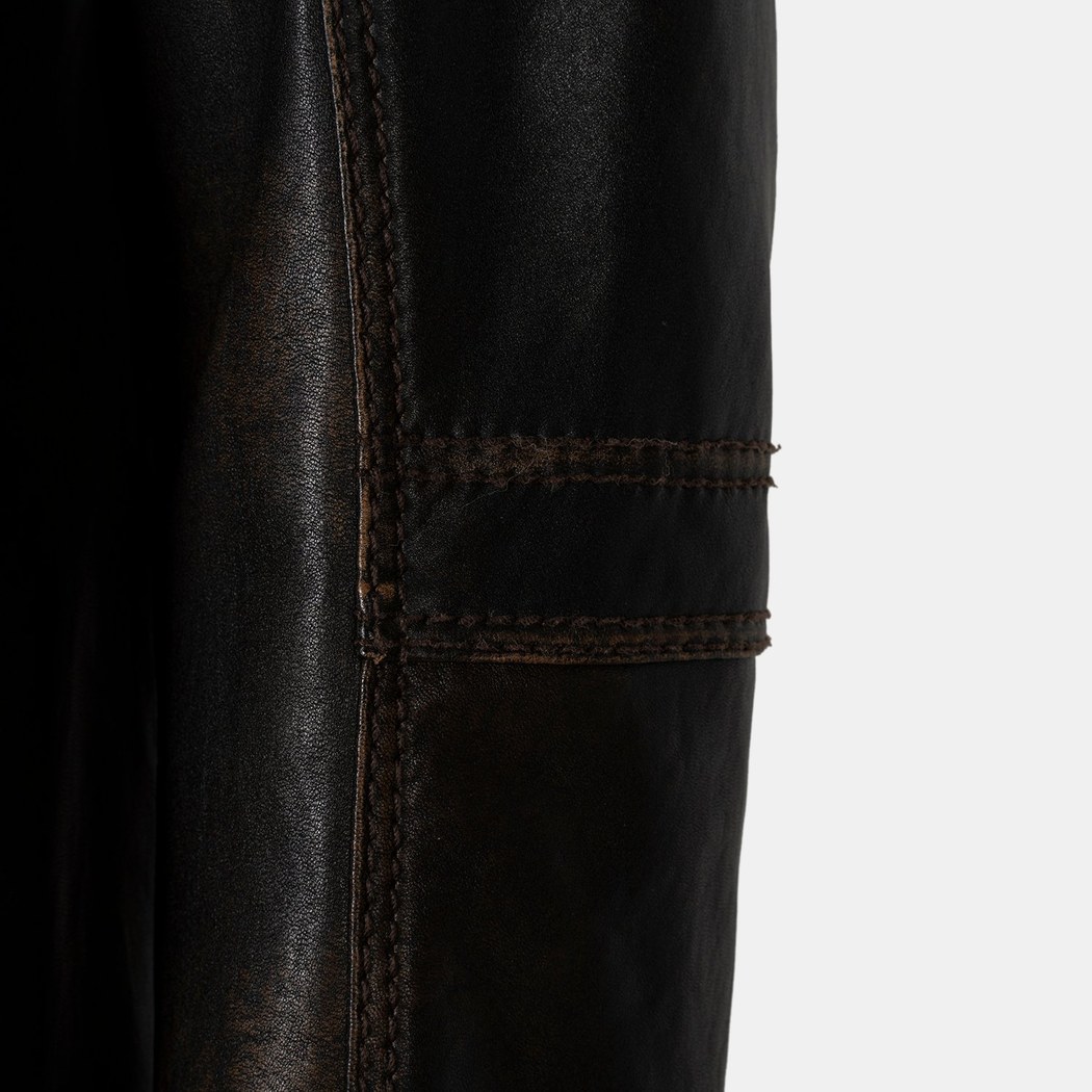 K14996 ERKEK DERİ CEKET-E