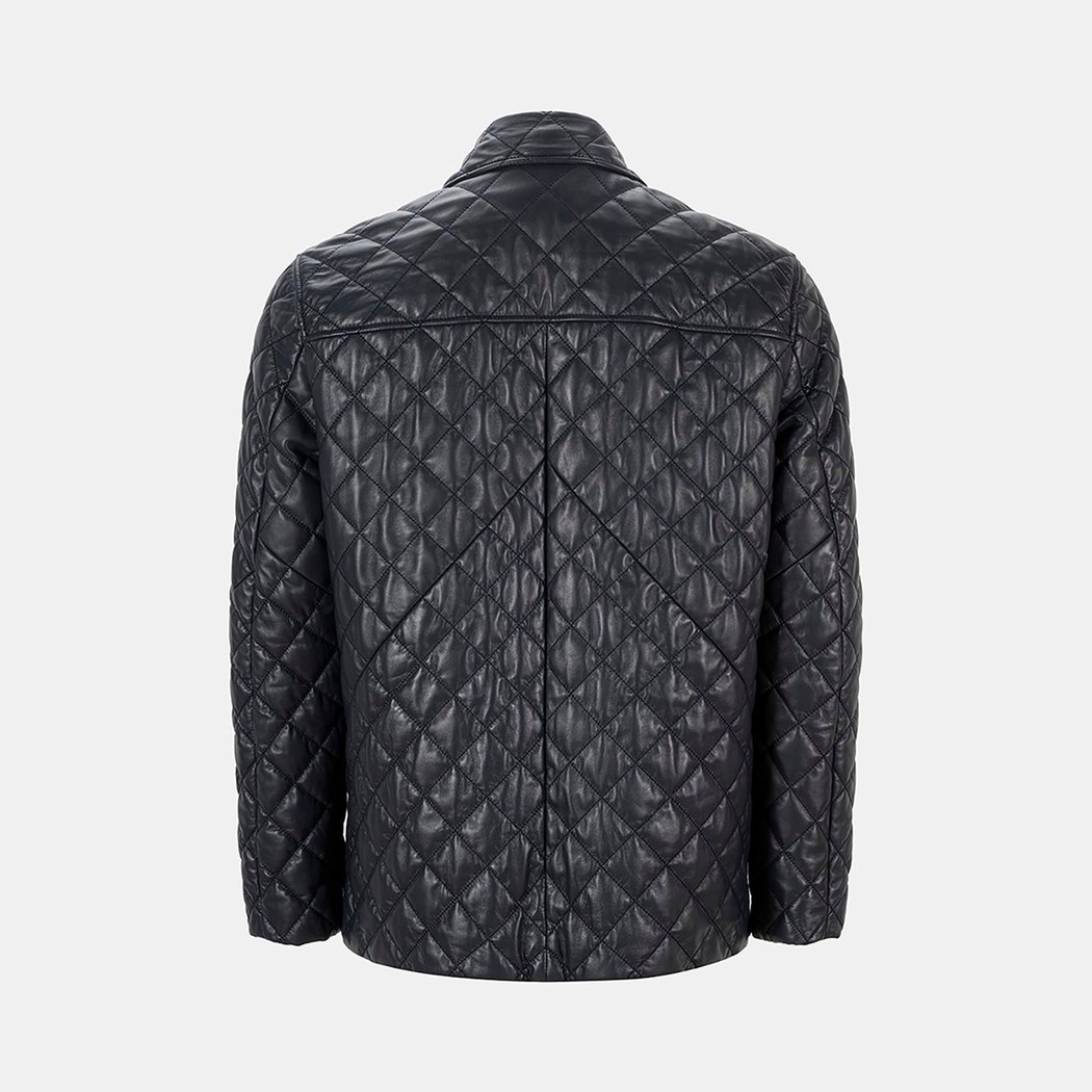 K14998 ERKEK KAPİTONELİ DERİ MONT