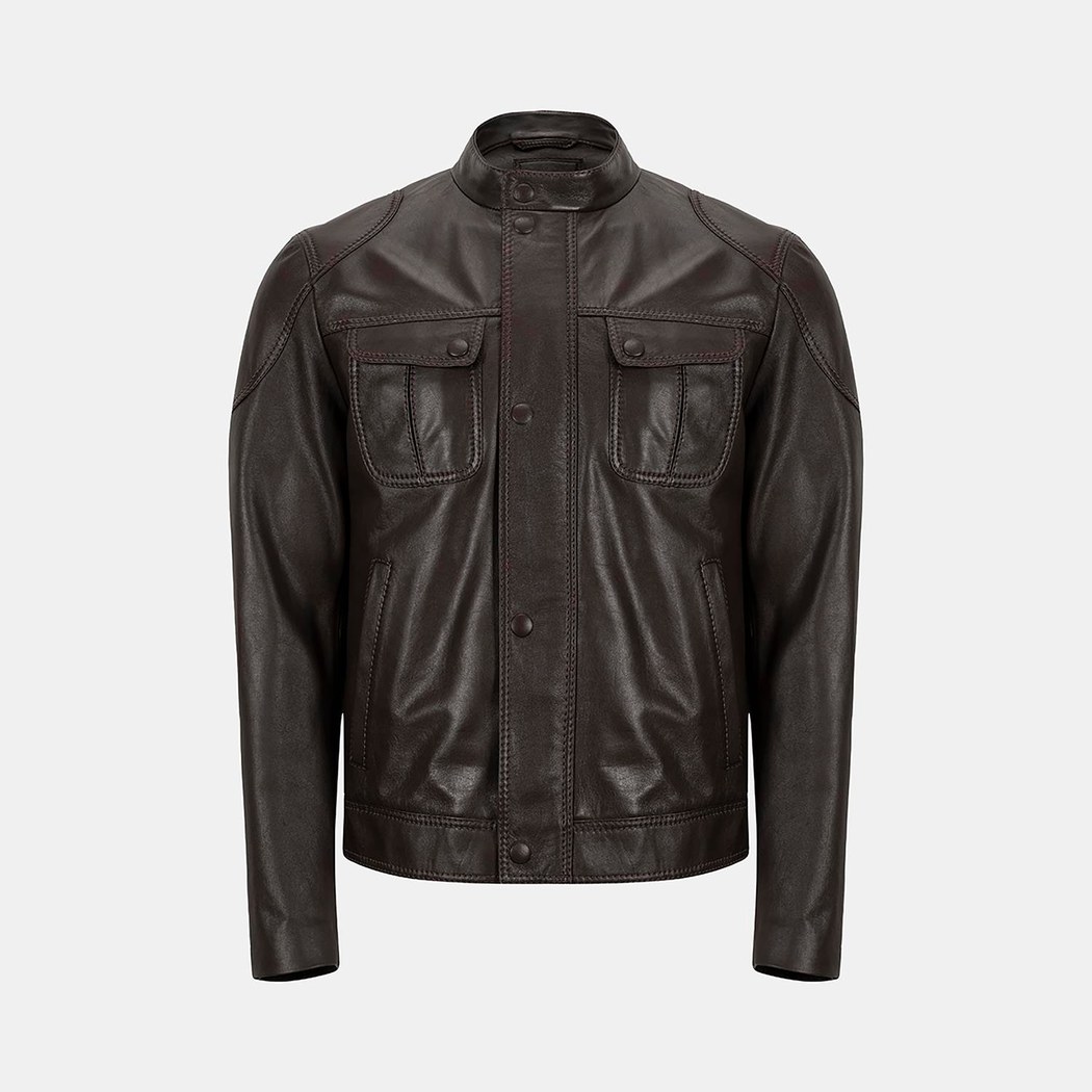 K15014 ERKEK DERİ CEKET