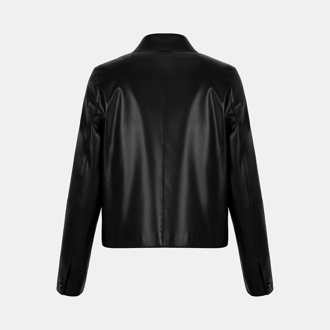 K15022 KADIN DERİ CEKET