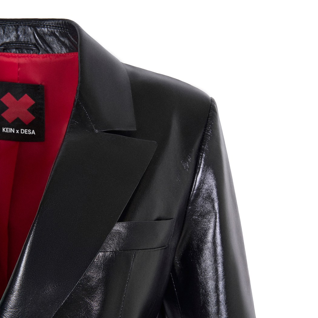 K15132 KADIN DERİ BLAZER CEKET X KEIN