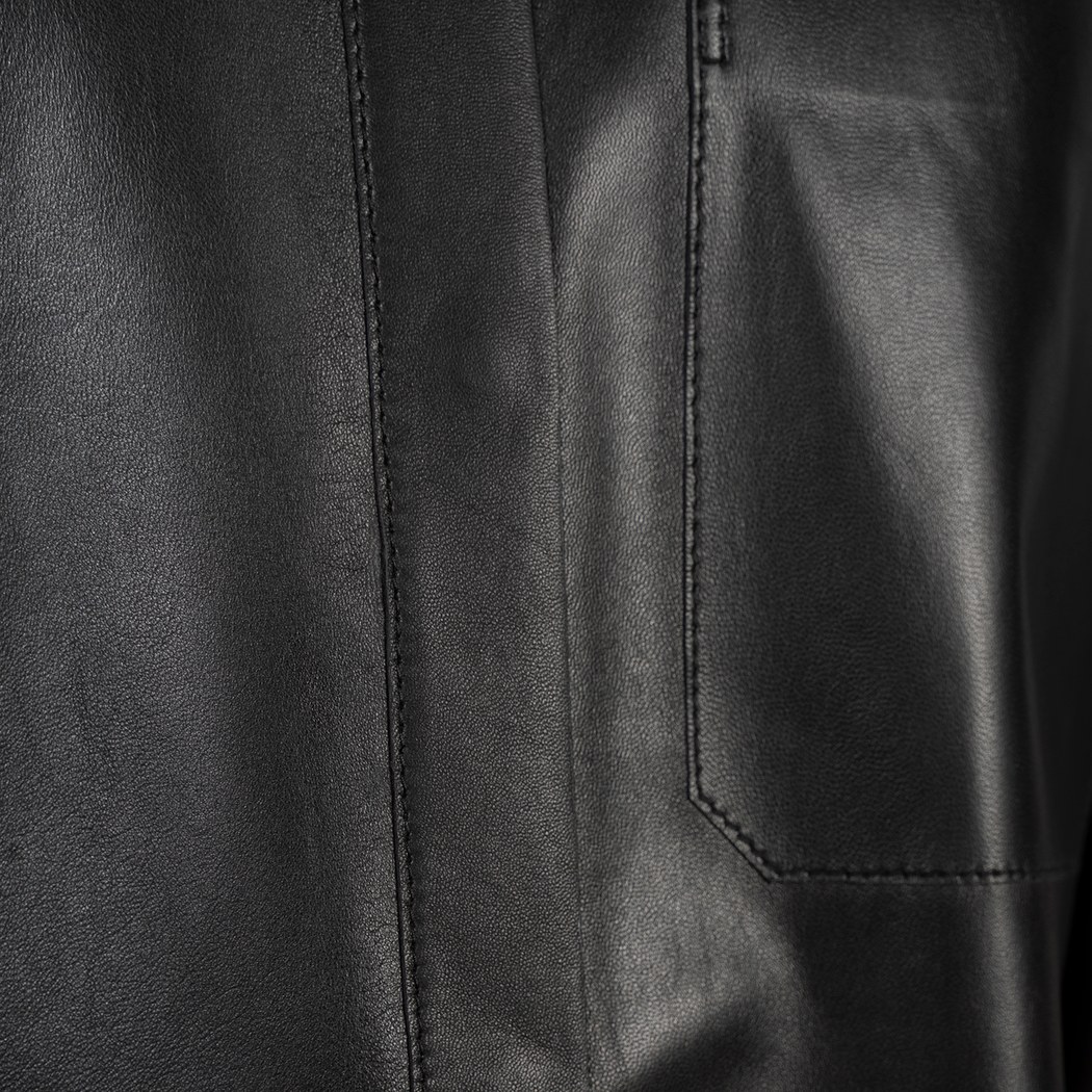 K15136 UNISEX DERİ GÖMLEK X KEIN