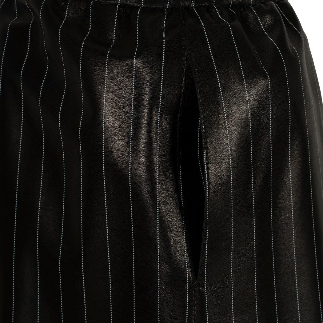 K15137 UNISEX DERİ ŞORT X KEIN