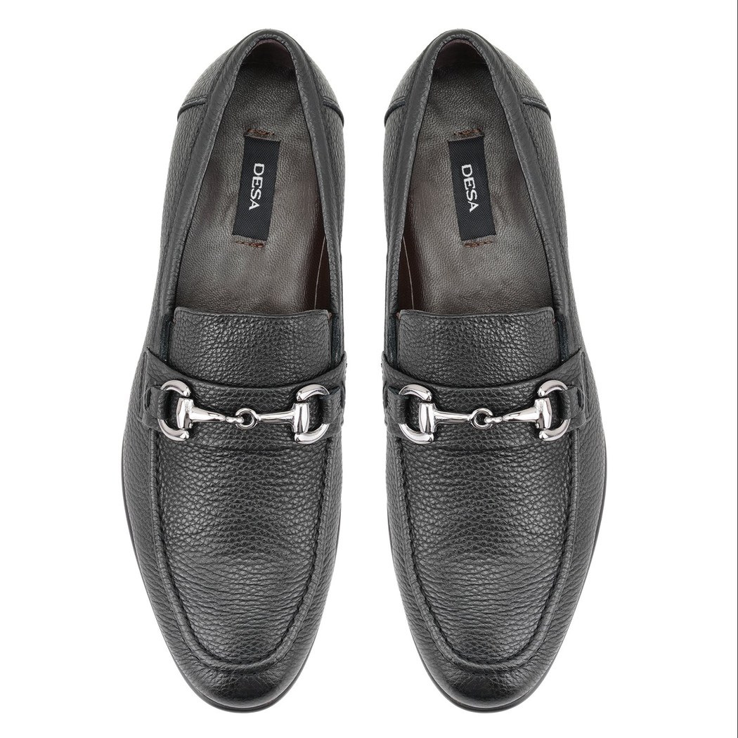 Kacie Siyah Erkek Deri Günlük Ayakkabı