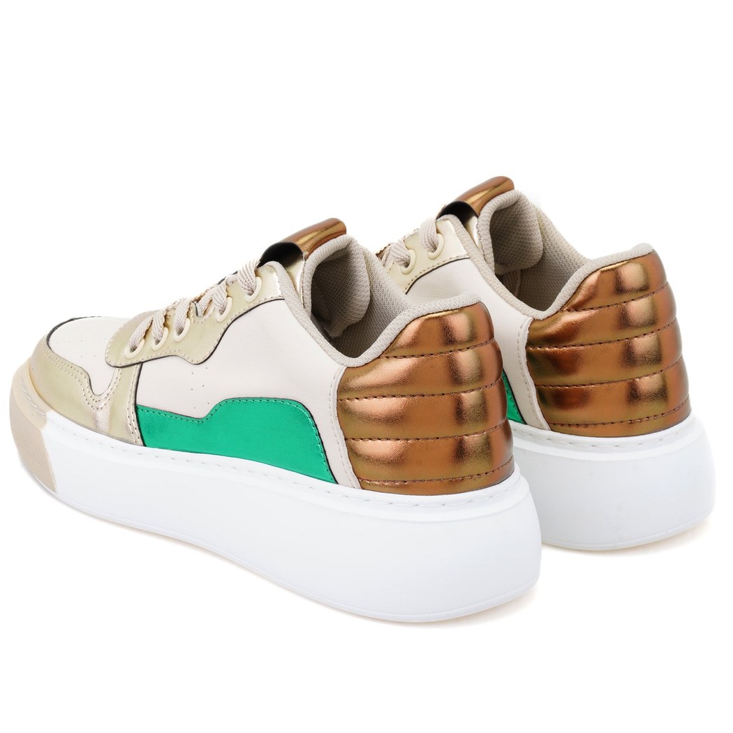 Kadın Altın Spor Ayakkabı