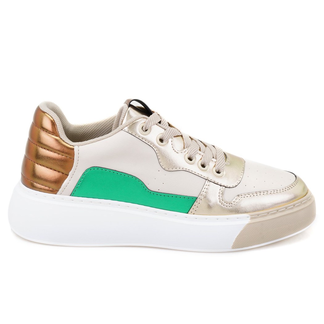 Kadın Altın Spor Ayakkabı