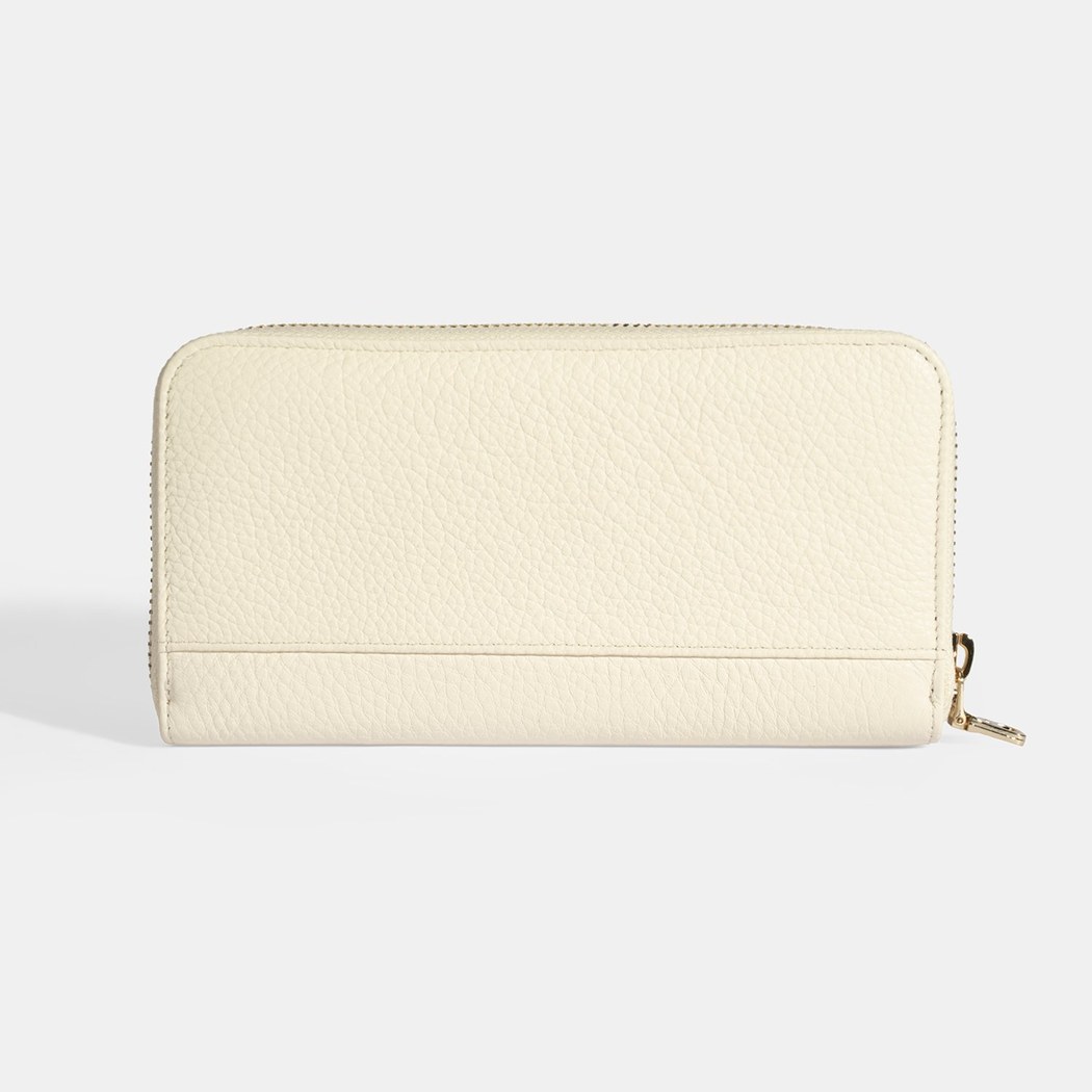 Kadın Bej Deri Cüzdan