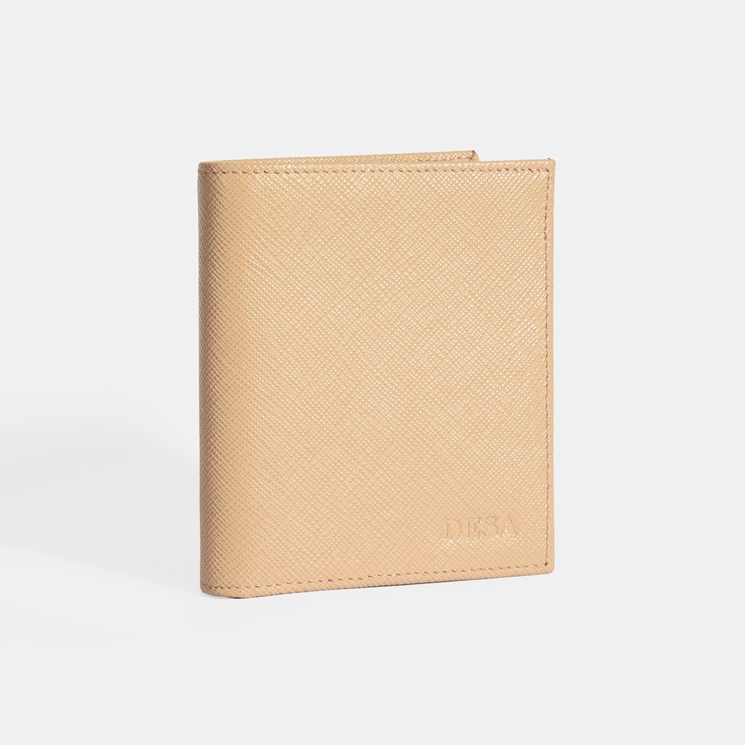 Kadın Bej Deri Cüzdan