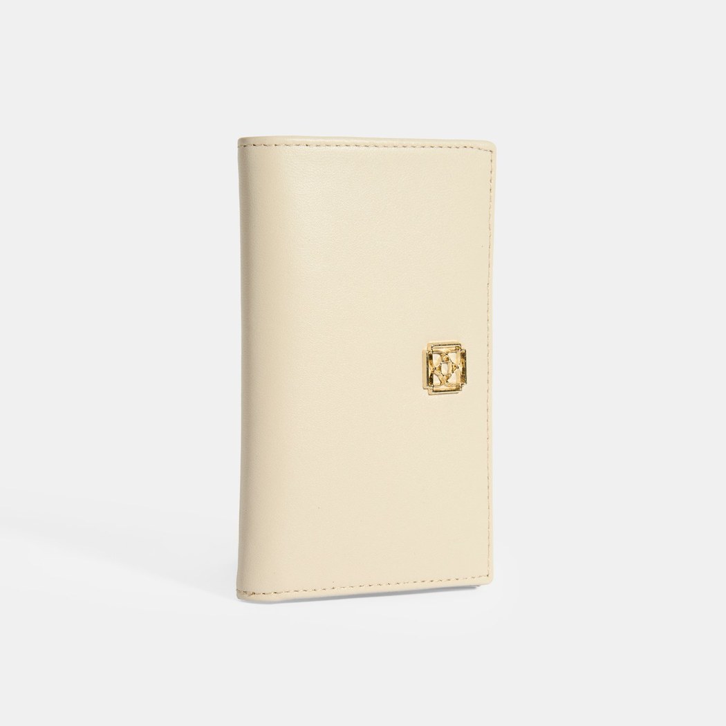 Kadın Bej Deri Cüzdan