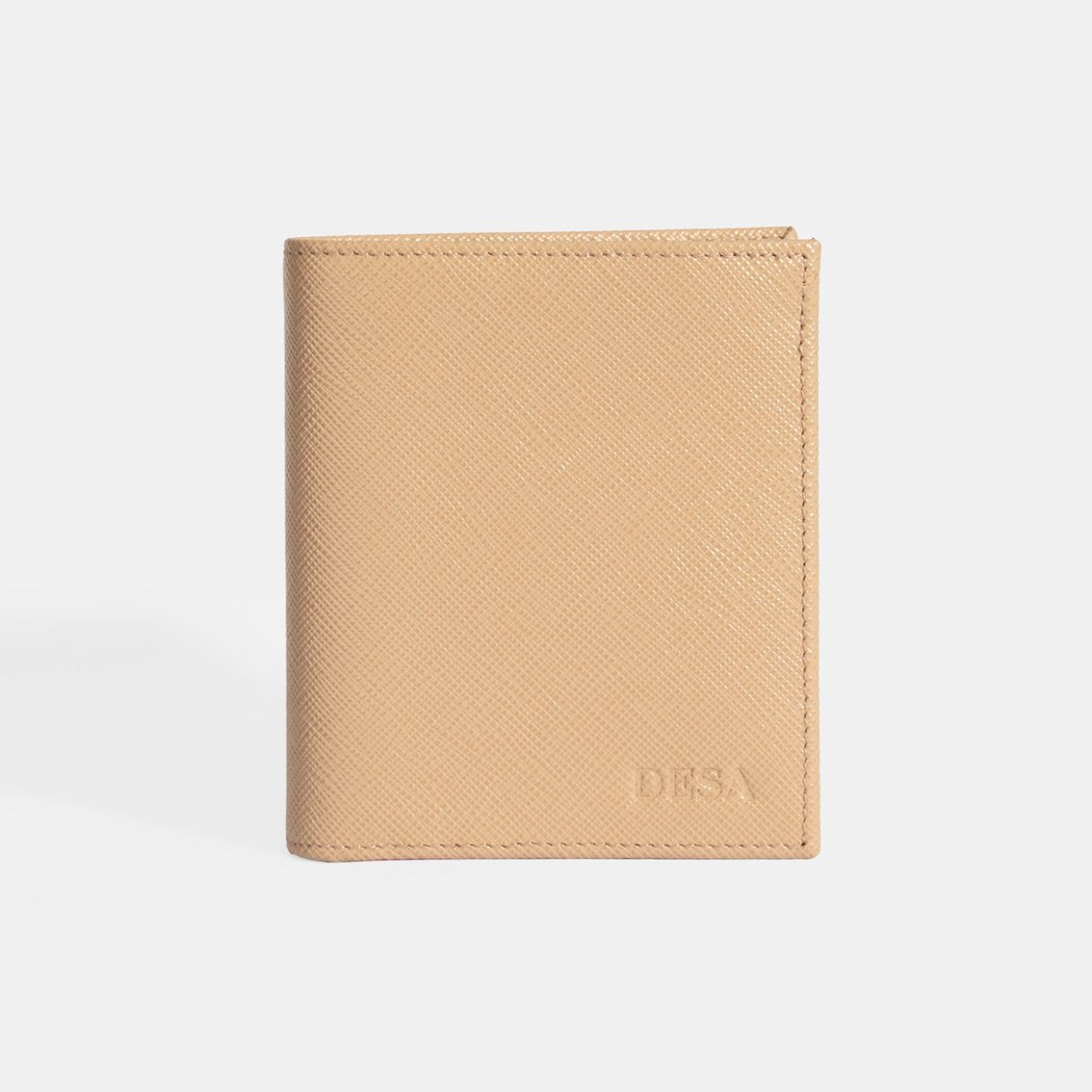 Kadın Bej Deri Cüzdan