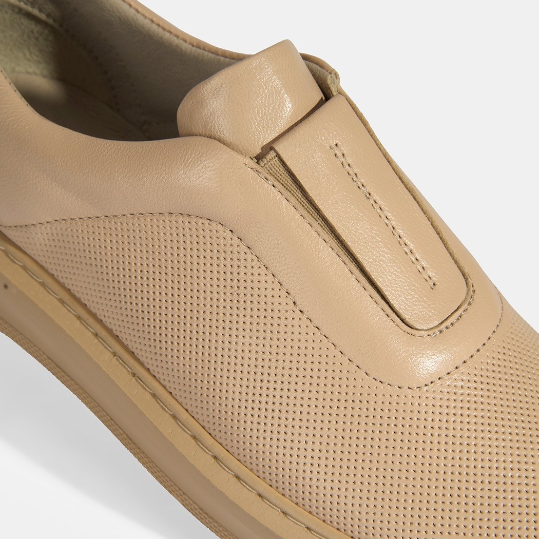 Kadın Bej Deri Günlük Ayakkabı