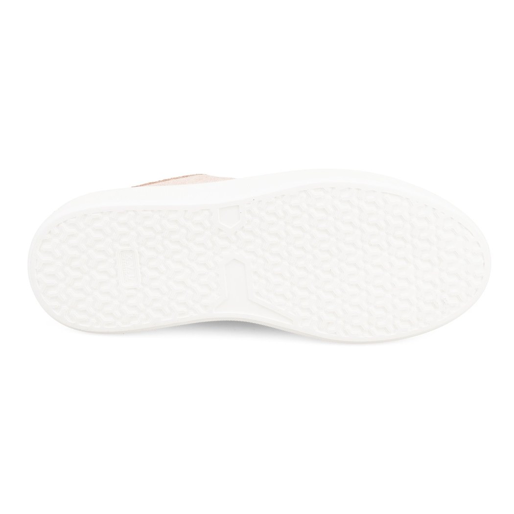 Kadın Bej Süet Deri Spor Ayakkabı