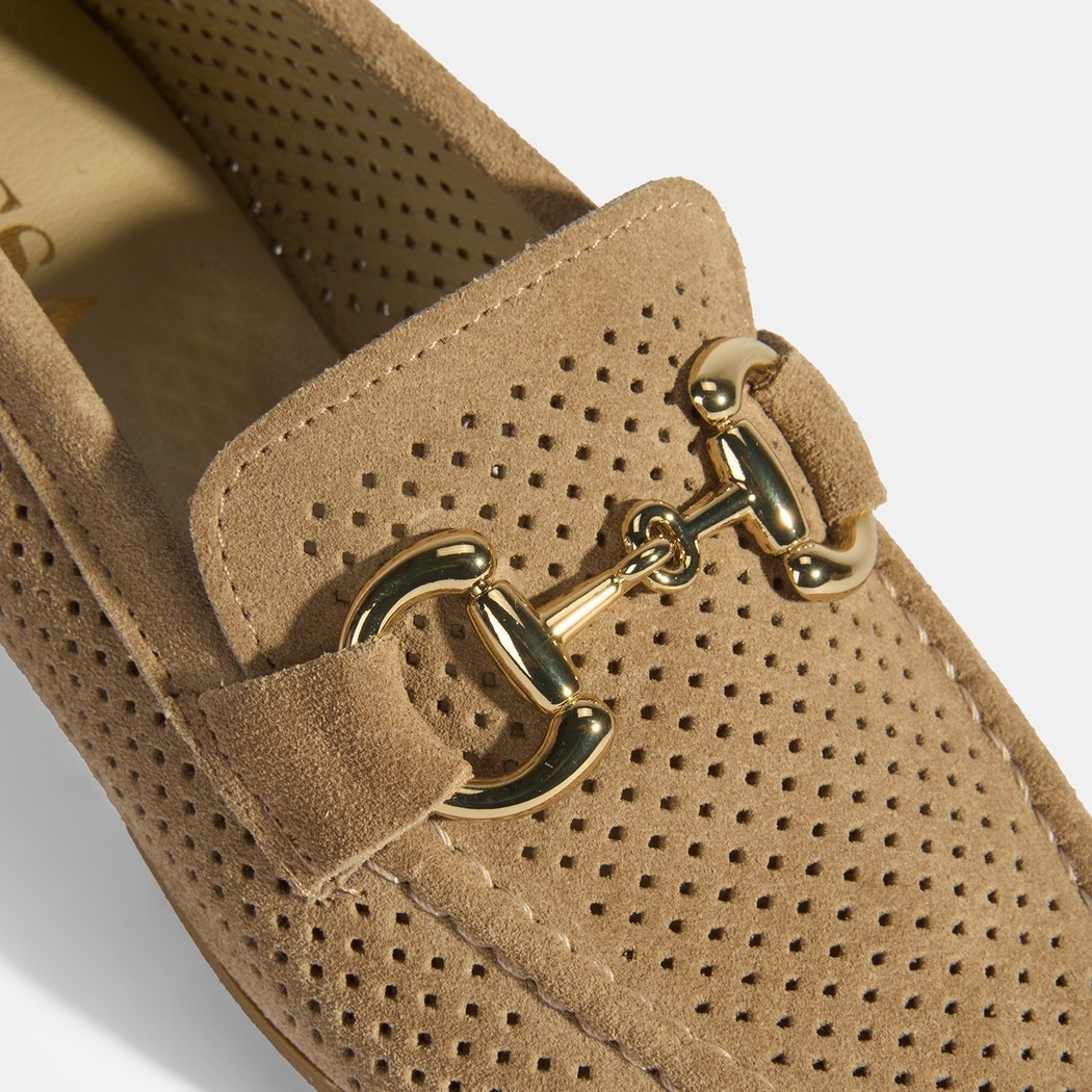 Kadın Bej Süet Günlük Ayakkabı