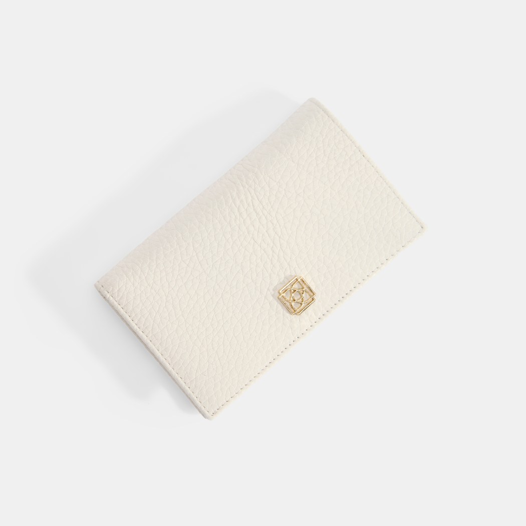 Kadın Beyaz Deri Cüzdan