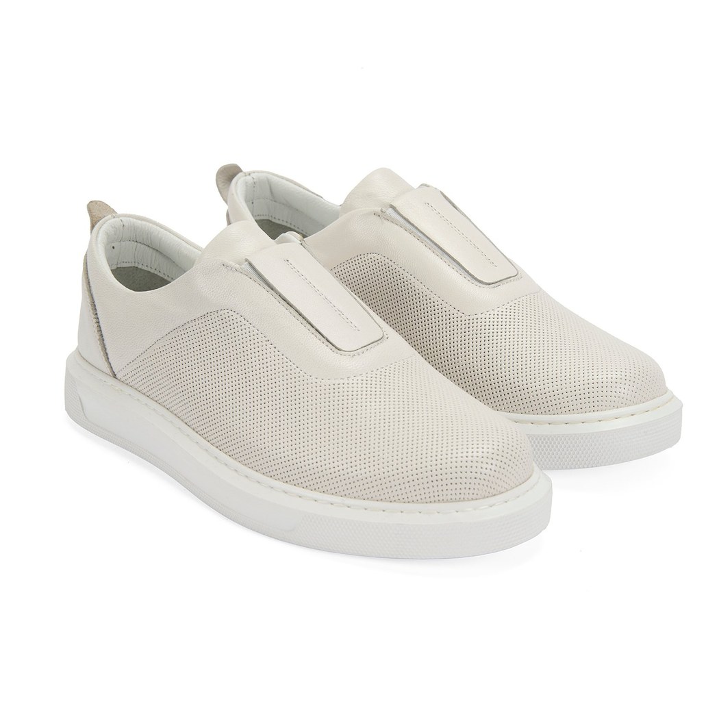 Kadın Beyaz Deri Günlük Ayakkabı 