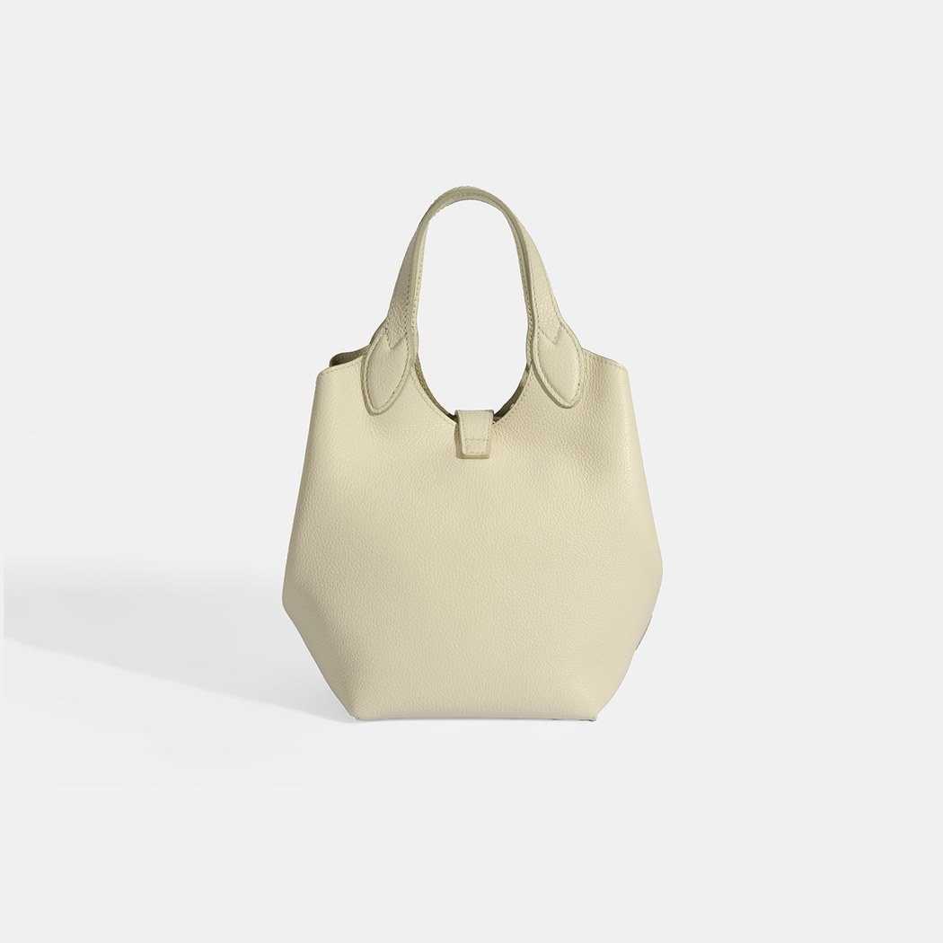 Kadın Beyaz Deri Omuz Çantası