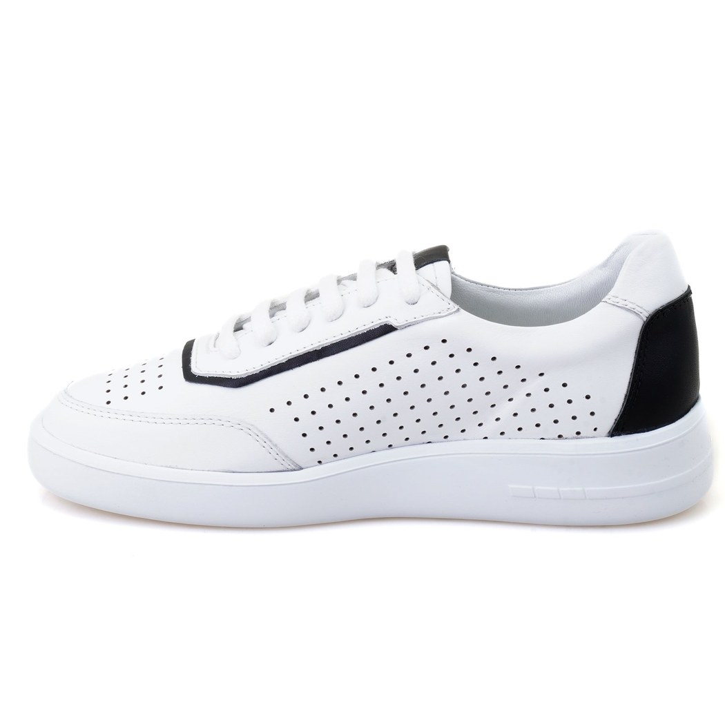 Kadın Beyaz Deri Spor Ayakkabı