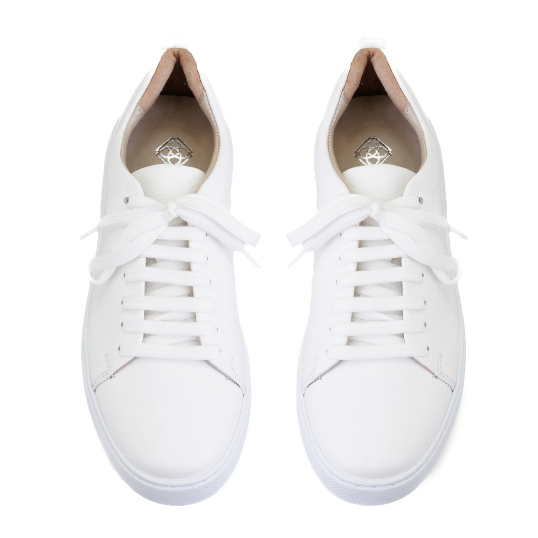 Kadın Beyaz Deri Spor Ayakkabı