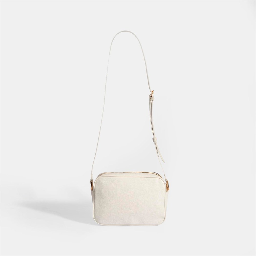 Kadın Beyaz Postacı Çantası