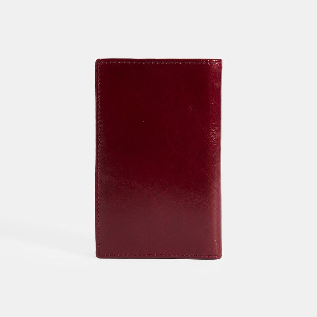 Kadın Bordo Deri Cüzdan