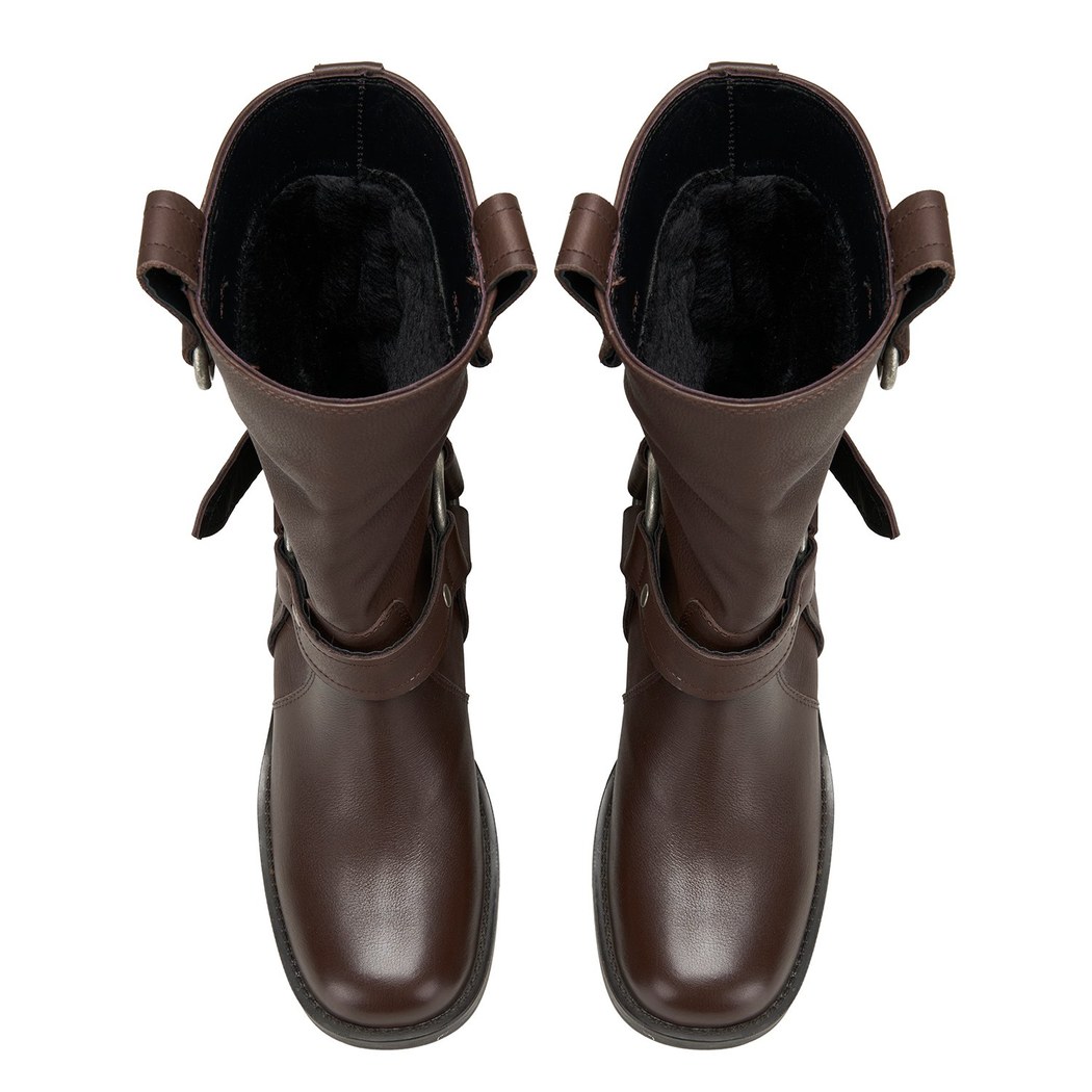 Kadın Deri Kovboy Çizme