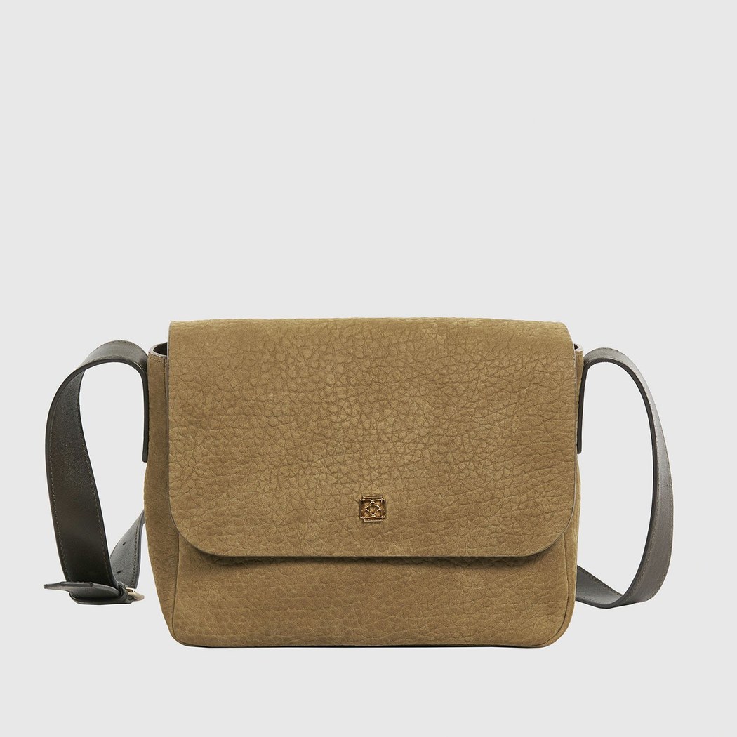 Kadın Deri Nubuk Postacı Çantası