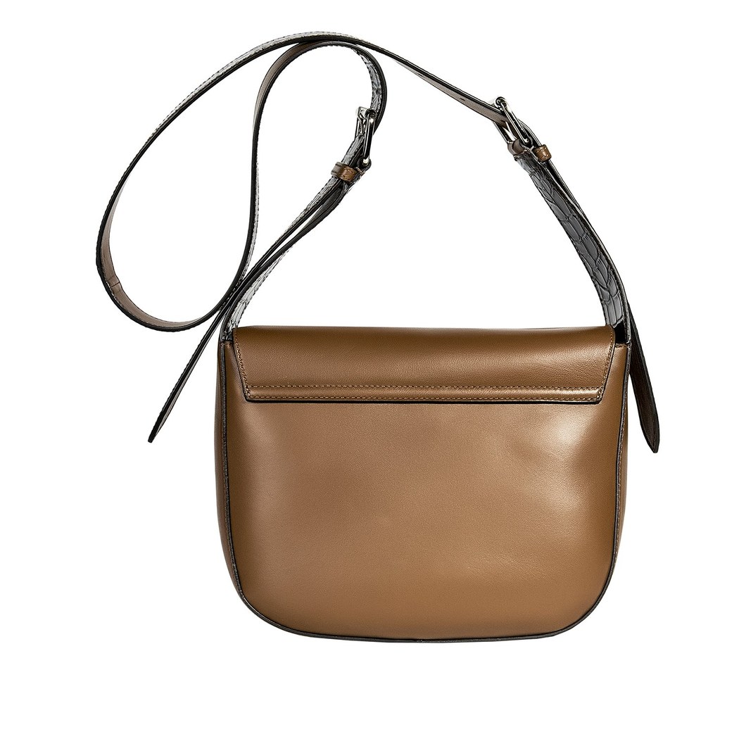 Kadın Deri Postacı Çantası