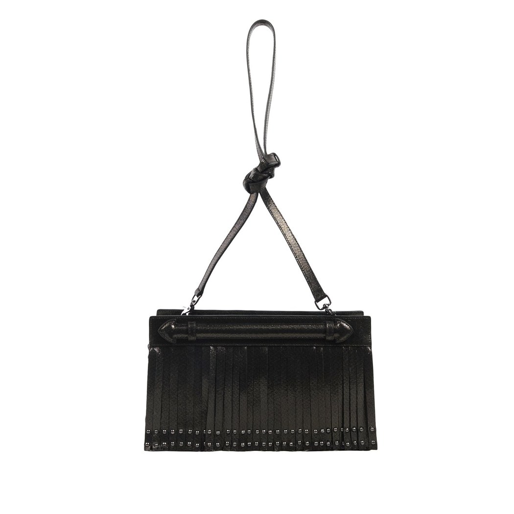 Kadın Deri Püsküllü Omuz Askılı Çanta