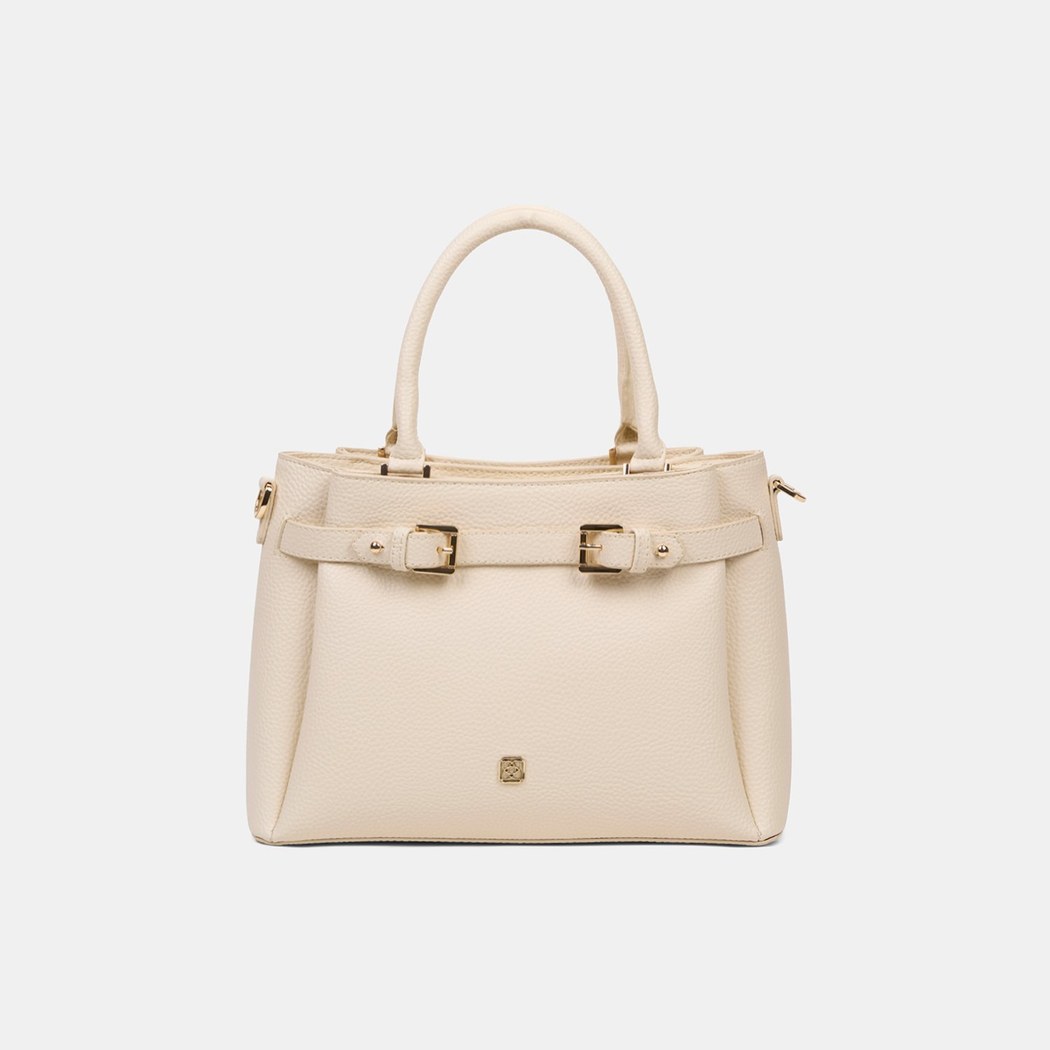 Kadın Ekru Omuz Askılı El Çantası