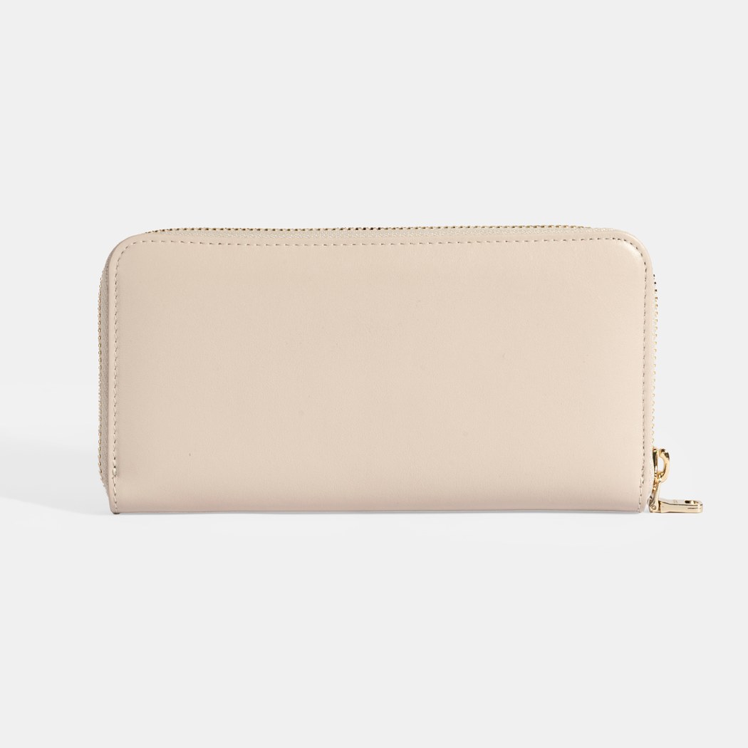 Kadın Gri Deri Cüzdan