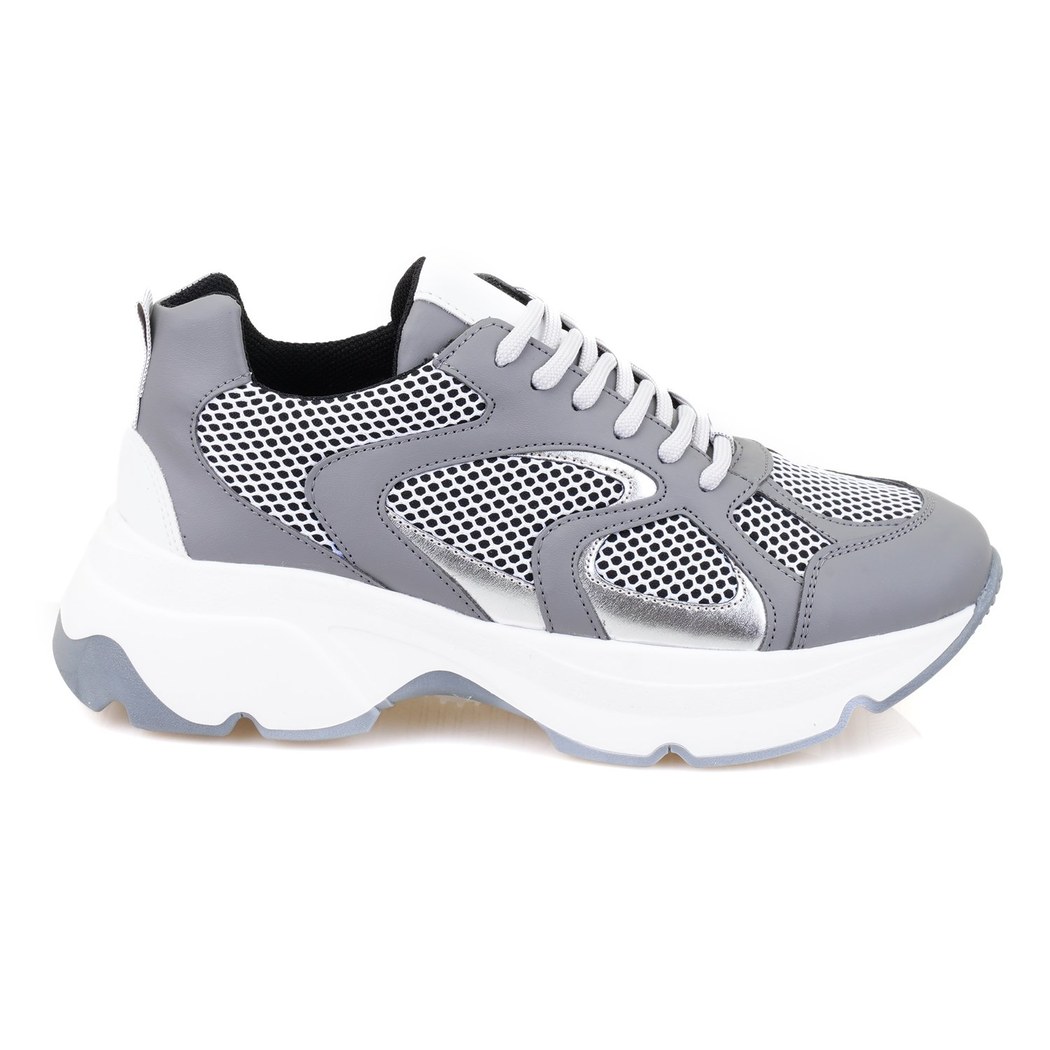Kadın Gri Spor Ayakkabı