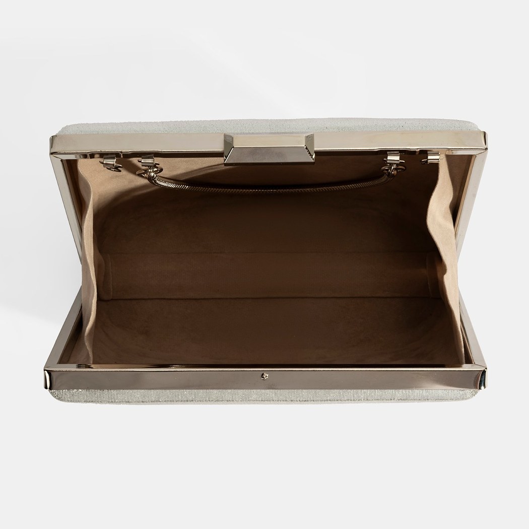 Kadın Gümüş Gece El Çantası