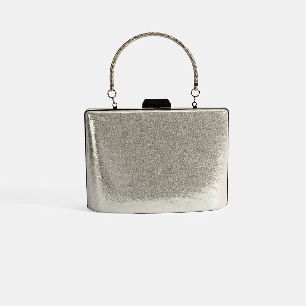 Kadın Gümüş Gece El Çantası