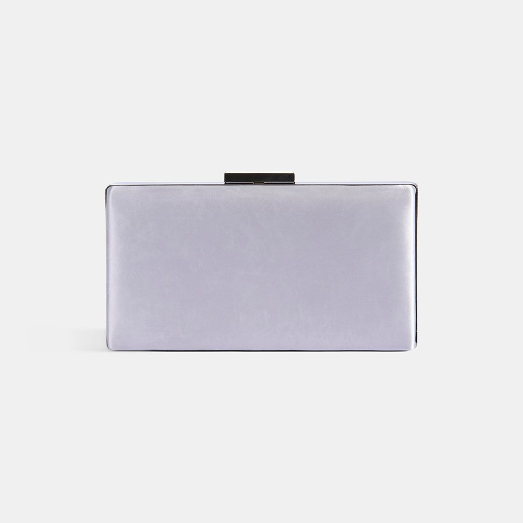 Kadın Gümüş Portföy Gece Çantası