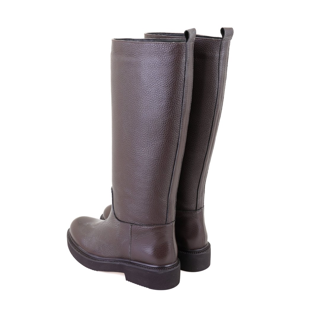 Kadın Kahve Deri Çizme