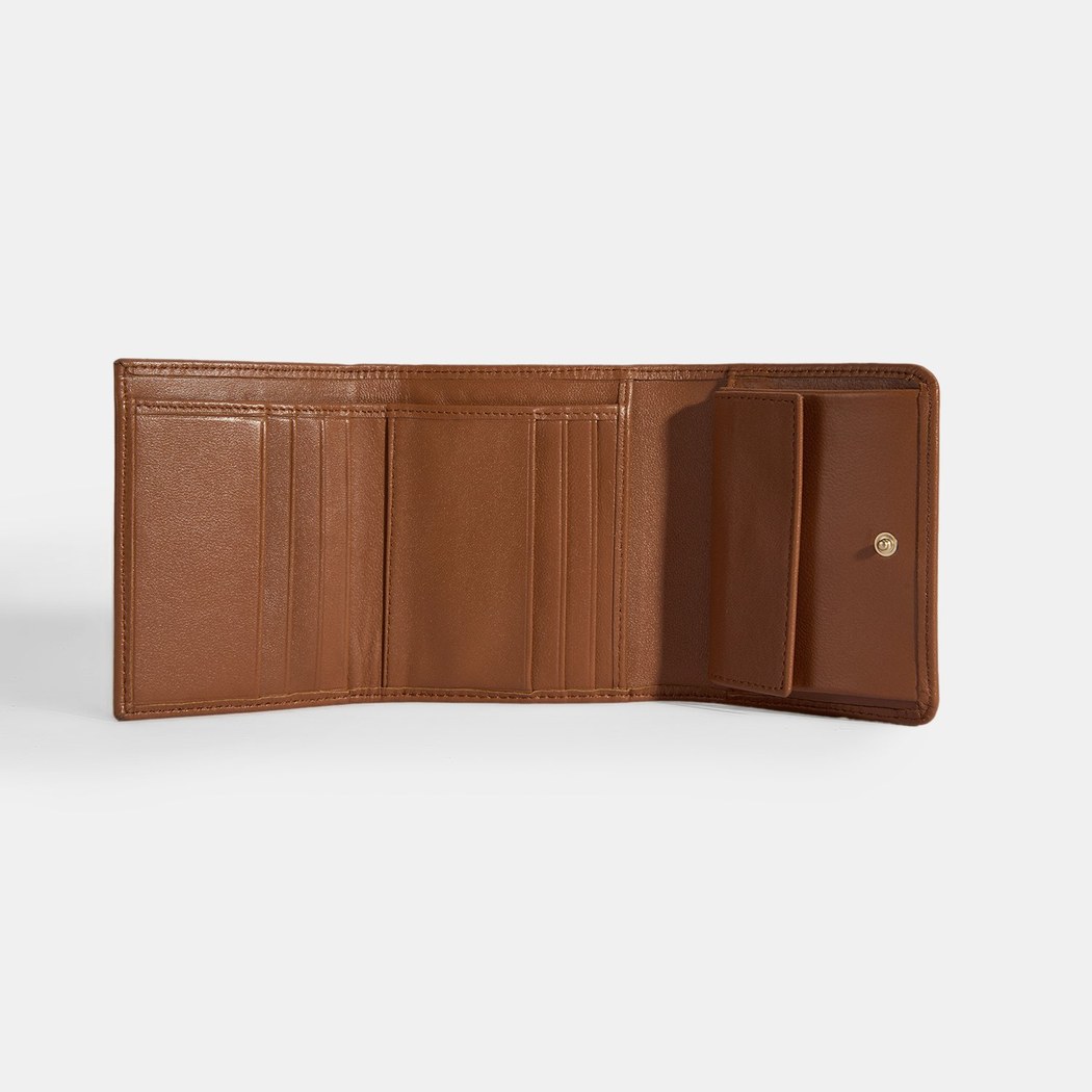 Kadın Kahve Deri Cüzdan