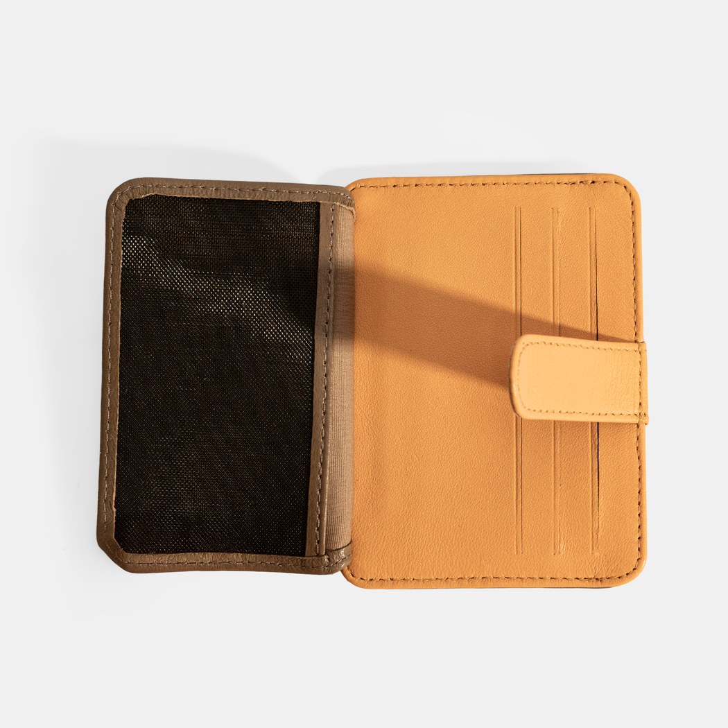 Kadın Kahve Deri Kartlık