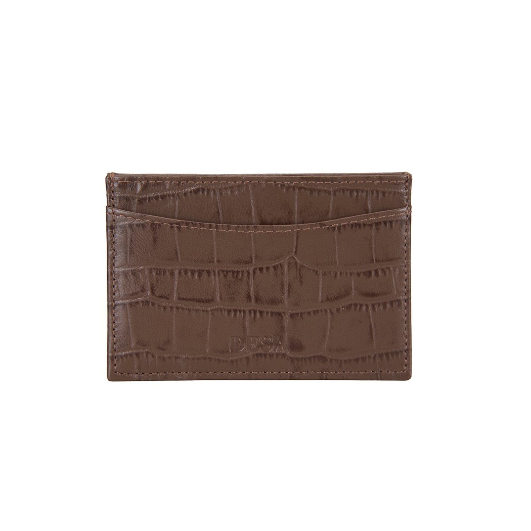 Kadın Kahve Deri Kartlık