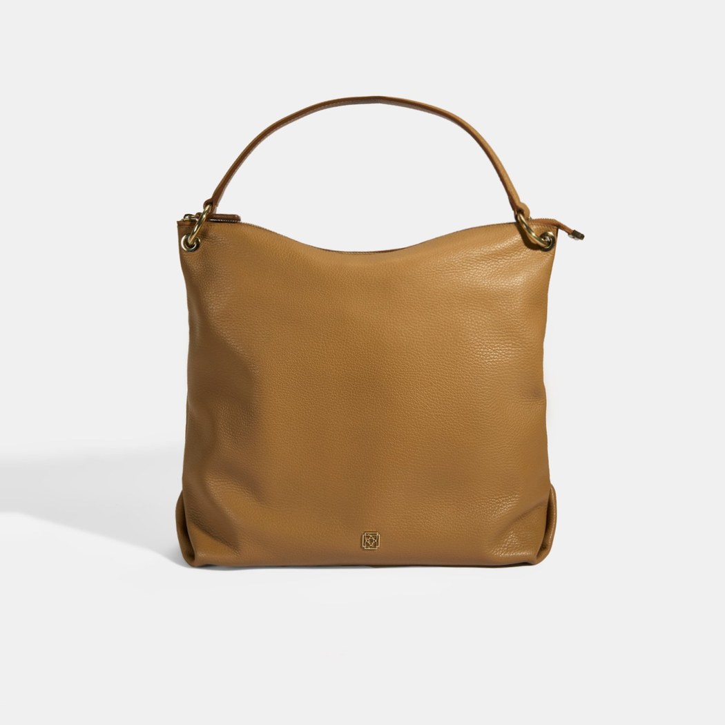 Kadın Kahve Deri Omuz Çantası