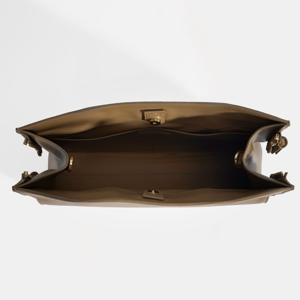 Kadın Kahve Deri Omuz Çantası