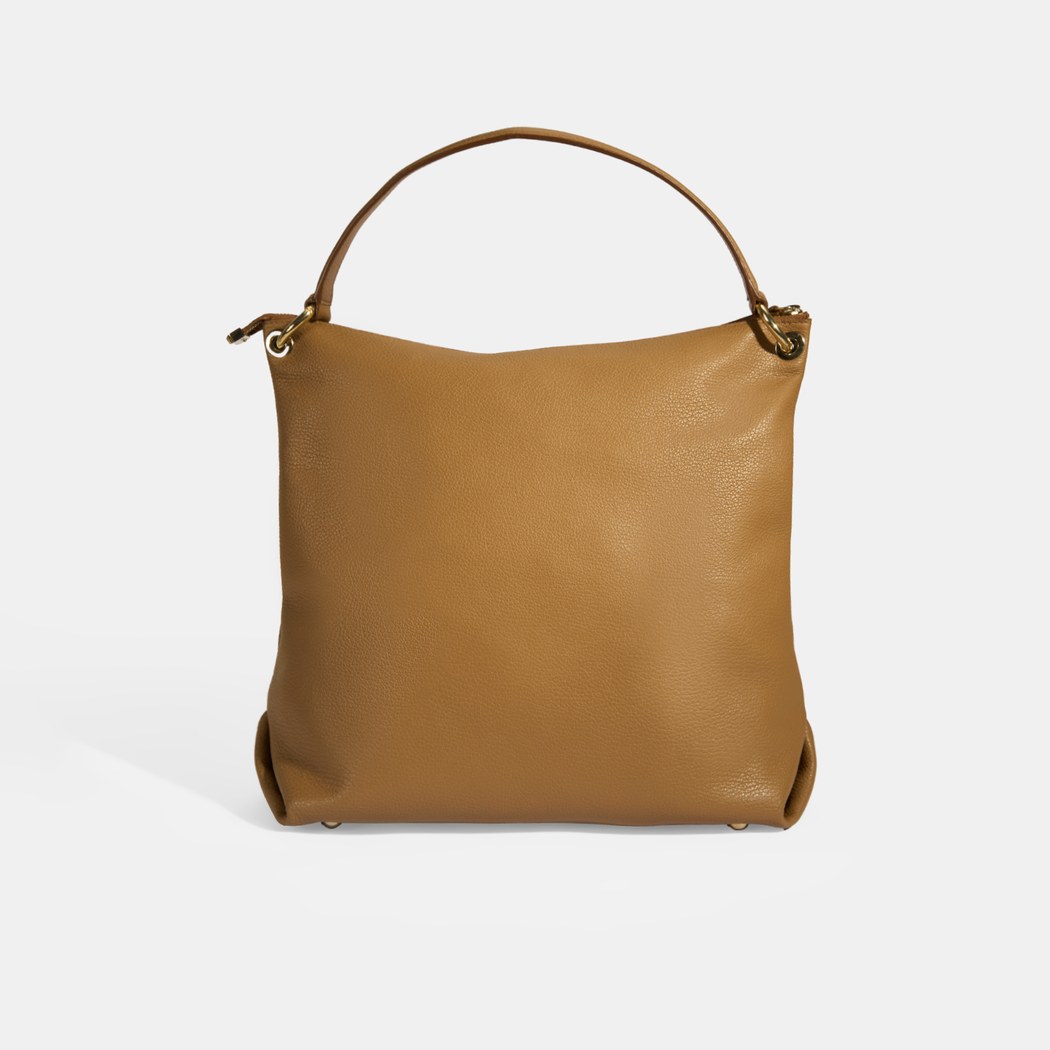 Kadın Kahve Deri Omuz Çantası