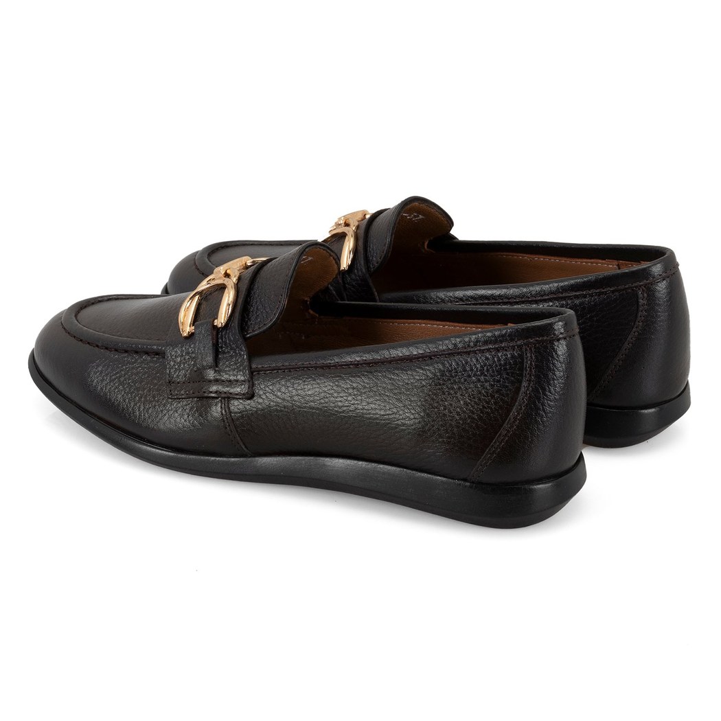 Kadın Kahve Günlük Deri Ayakkabı